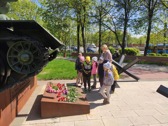 "Ювенесик" посетил мемориальный комплекс "Танк Т-34"  Ювенес